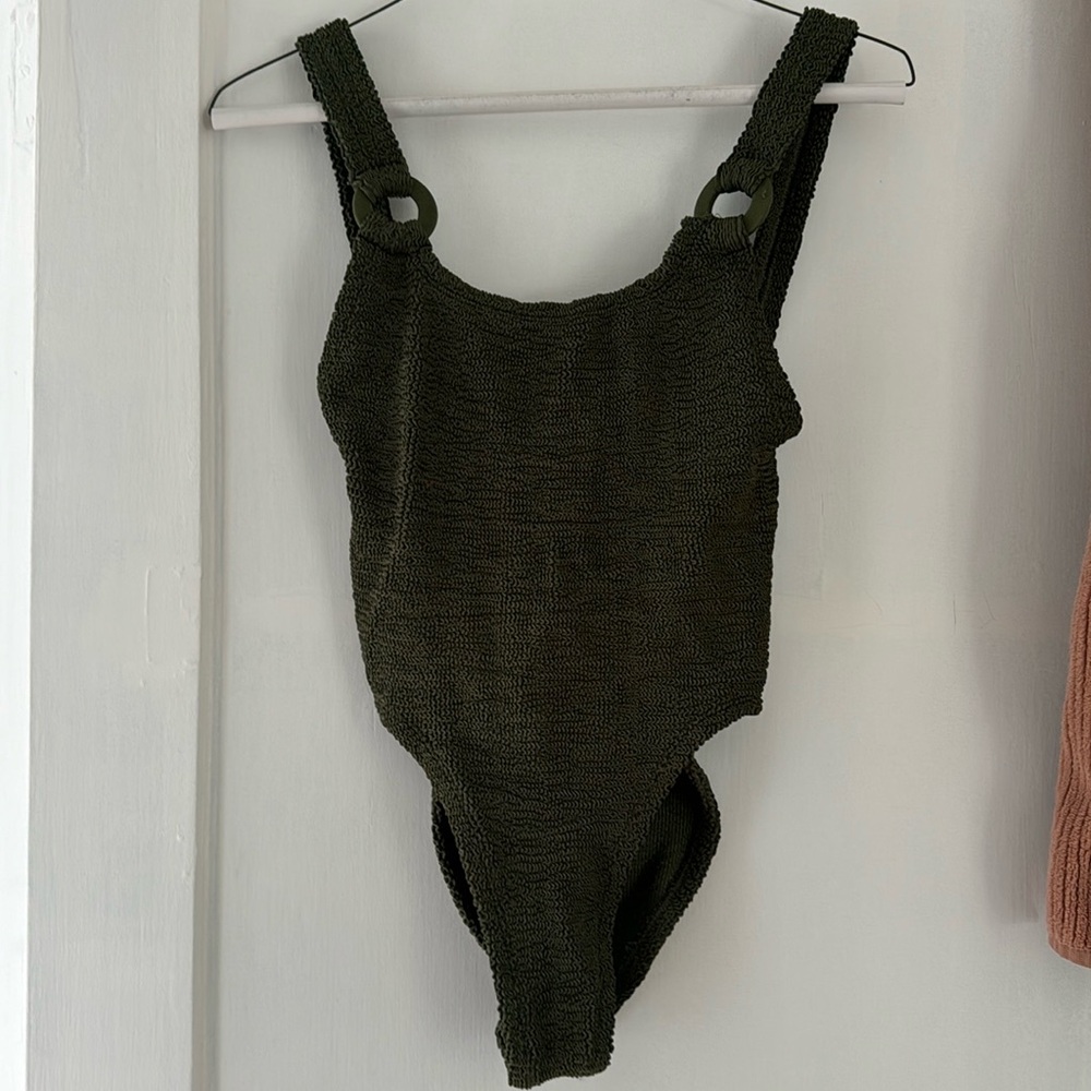 Hunza G Domino Swim with Tonal Hoops